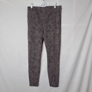 Spanx‎ Ankle Jean-ish Leggings in Desert Dot sz XL